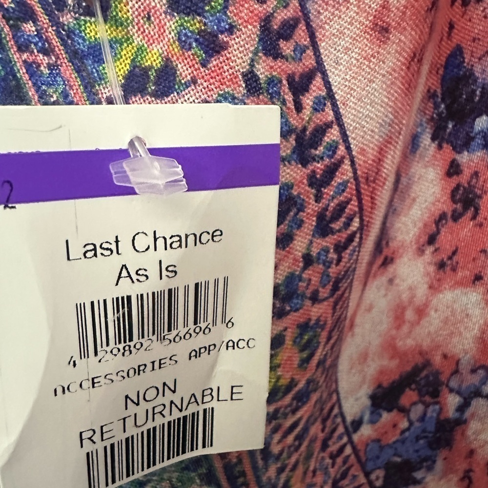 Saachi Tie Dye Butterfly Kimono One Size Flowy Beach Cover Up Nwt — image 6 of 7